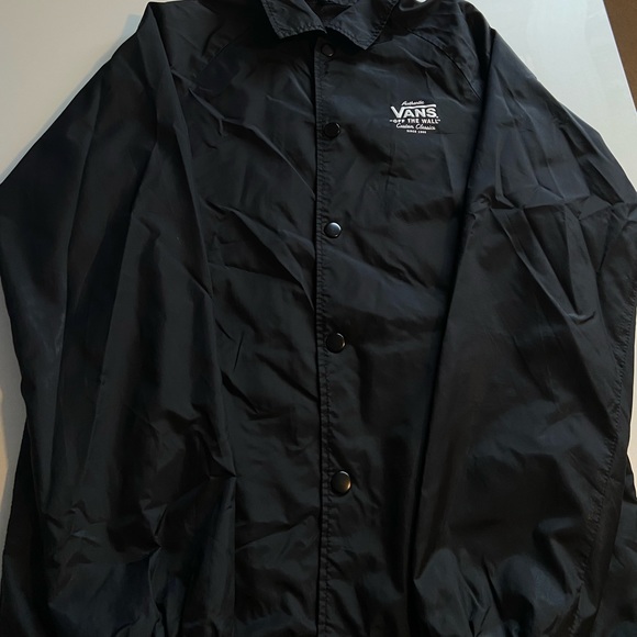 Vans Black Logo Windbreaker - Picture 3 of 3